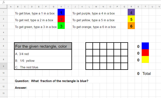 Multiplication Question 2 on Google Sheets